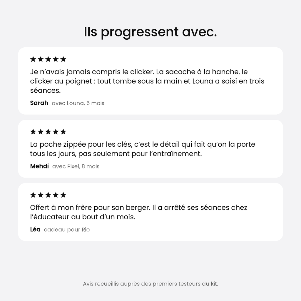 Avis des premiers testeurs du Kit Éducation